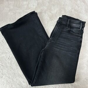 Mother Hustler Roller Sneak Jeans Size 29 Not Today Satan Dark Wash NWOT